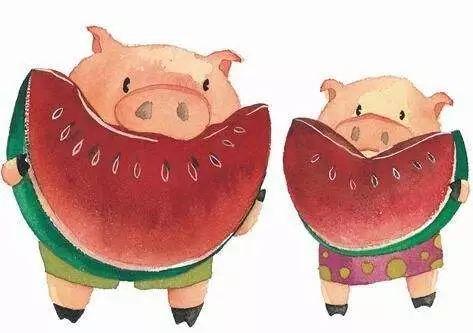 猪上山吃瓜,猪儿上山寻瓜趣事